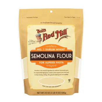 Bob's Red Mill Durum Wheat Semolina Flour 680g