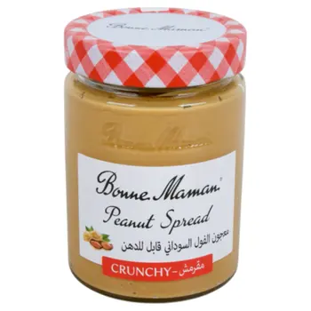 Bonne Maman Crunchy Peanut Spread 325g