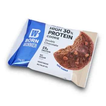Born Winner Double Chocolate High Protein Cookie 75g