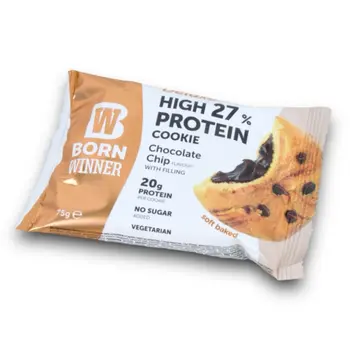 Born Winner Deluxe Chocolate Chip Protein Cookie 75g