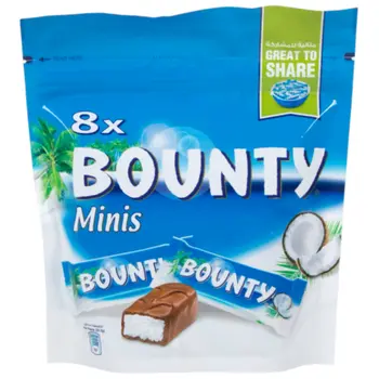 Bounty Minis Coconut Chocolate Bars 8x228g