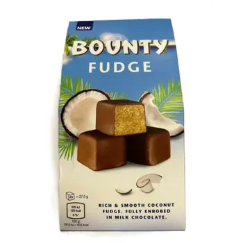 Bounty Coconut Chocolate Fudge 100g