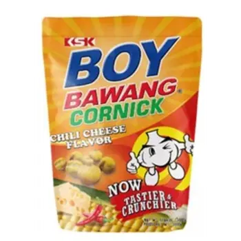 Boy Bawang Chili Cheese Cornick 500g