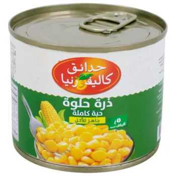 حدائق كاليفورنيا ذرة حلوة حبة كاملة 200جرام