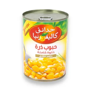 حدائق كاليفورنيا حبوب ذرة حلوة كاملة عرض خاص 400جرام