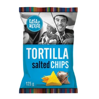 كازا دي مكسيكو شيبس تورتيلا بالملح 125جرام