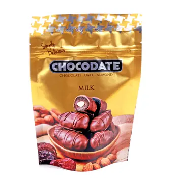 Chocodate Milk Chocolate with Date & Almond 90g