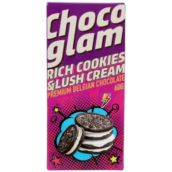Chocoglam Premium Belgian Chocolate 60g
