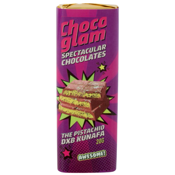 Chocoglam Pistachio Dxb Kunafa Chocolate 20g