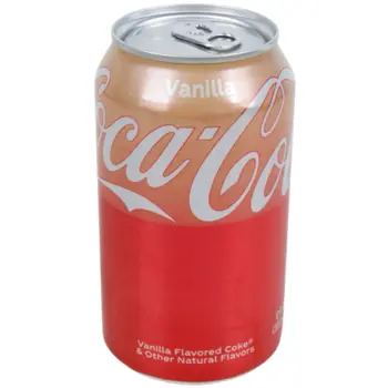 كوكاكولا مشروب غازي بنكهة الفانيليا 12 أونصة 1قطعة