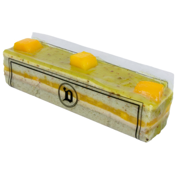 Danube Bakery Mango Pistachio Cake Slice