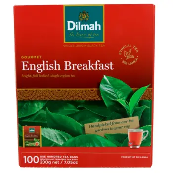 Dilmah Gourmet English Breakfast Tea Bags 100X200g