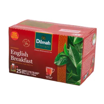 Dilmah Gourmet English Breakfast Tea 25Pieces
