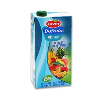 Juver Disfruta Fruits Juice No Added Sugar 1L