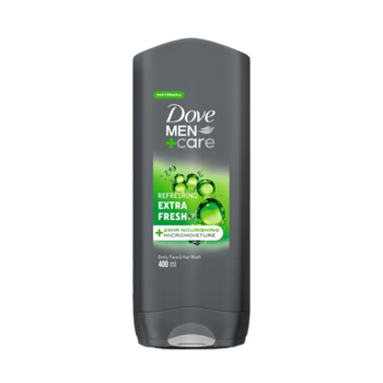 دوف للرجال عناية 3 في 1 غسول للجسم والوجه والشعر إنتعاش إضافي 400مل