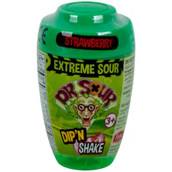 Dr Sour Strawberry Dip N Shake 21g