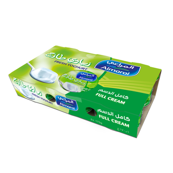 Almarai Full Cream Fresh Yoghurt 6 ×170g