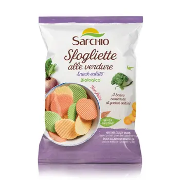 ساركيو سناك خضروات خالي من الغلوتين 55جرام