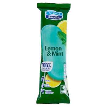 السعودية آيس كريم الليمون والنعناع 80مل