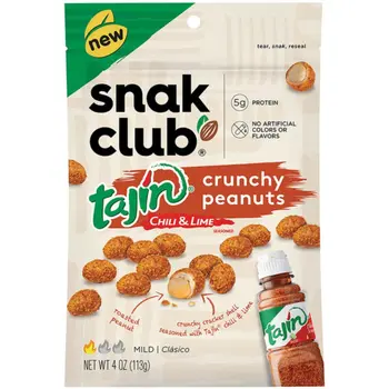 Snak Club Tajin Crunchy Peanuts 113g