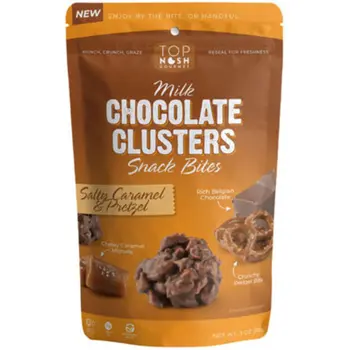 Top Nosh Salty Caramel & Pretzel Snack Bites 85g