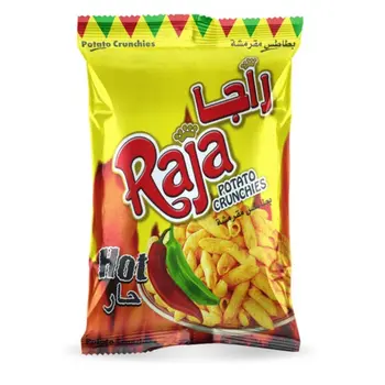 راجا بطاطس مقرمشة حارة 120جرام