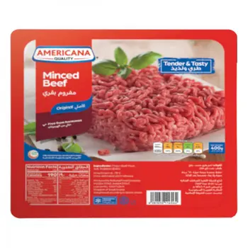 Americana Quality Minced Beef 400g