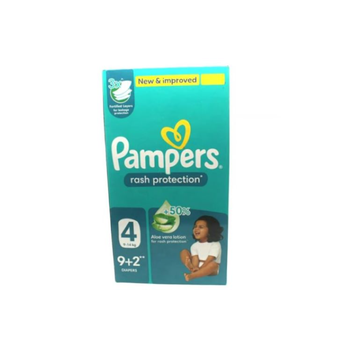 Pampers Rash Protection Baby Diapers 12 Pieces