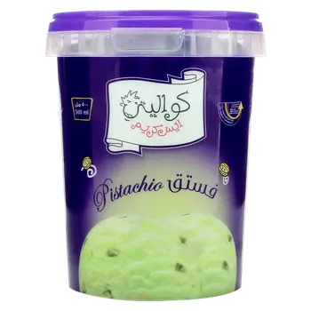 Kwality Pistachio Ice Cream Tub 500ml