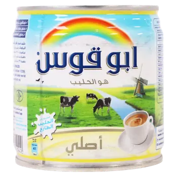ابو قوس حليب مبخر أصلي 170جرام