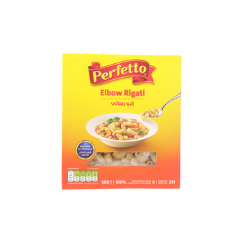 Perfetto Elbow Rigati Pasta 500g
