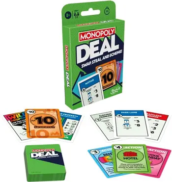 Monopoly Deal Card Game 2-5 Players