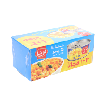 Luna Complete Fat Cheddar Cheese 4x113g