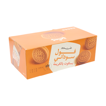 غندور كوكيز بالكريمة بنكهة الفول السوداني عبوة متعددة 12*38 جرام
