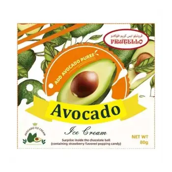 فروتيلو آيس كريم الأفوكادو 80 جرام 1حبة