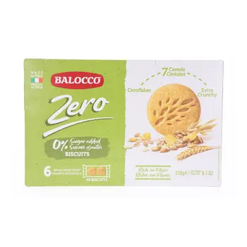 Balocco Zero Più Extra Crunchy Biscuits 230g