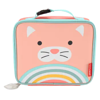 Skip Hop Zoo Pink Cat Lunch Bag