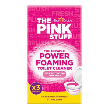 The Pink Stuff Star Drops Toilet Foam Cleaner 100g