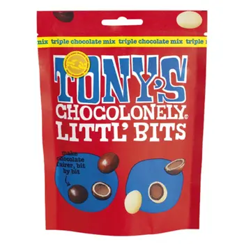توني تشوكولونلي ليتل بيتس مزيج شوكولاتة ثلاثي 100جرام