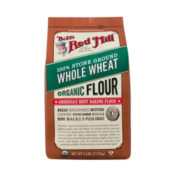 Bob's Red Mill Organic Whole Wheat Flour 2.27kg