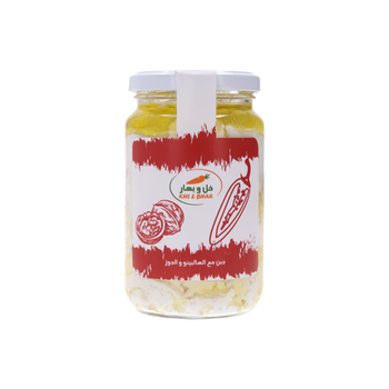 جبن مع هالبينو وجوز 370جرام