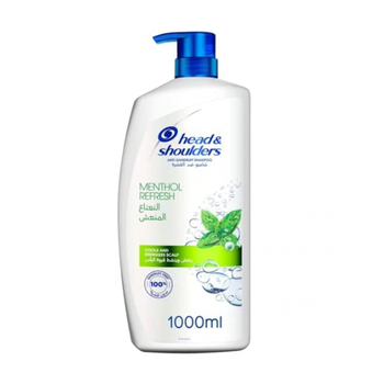 Head & Shoulders Menthol Refresh Shampoo 1000ml