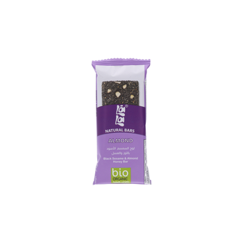 لالا بارز بالسمسم والاسود و اللوز و العسل منتج عضوي 34جرام