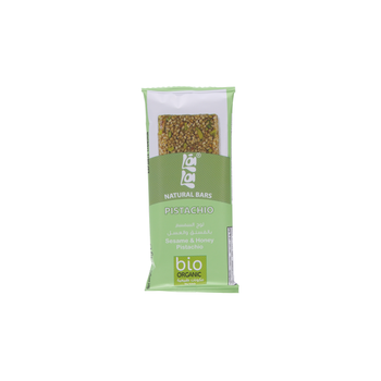 لالا بارز بالسمسم و الفستق و العسل منتج عضوي 34جرام