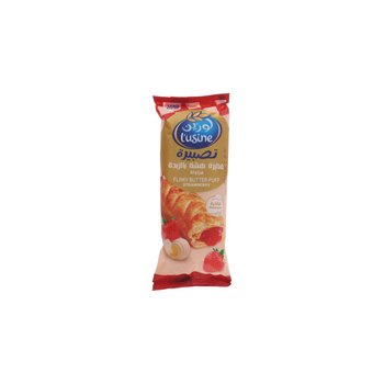 Lusine Strawberry Flaky Butter Puff 80g