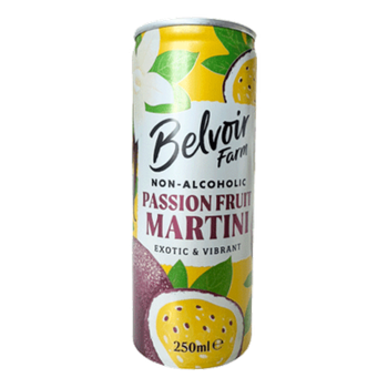 Belvoir Farm Passion Fruit Martini Non-Alcoholic 250ml