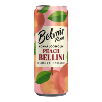 Belvoir Farm Peach Bellini Non-Alcoholic Drink 250ml
