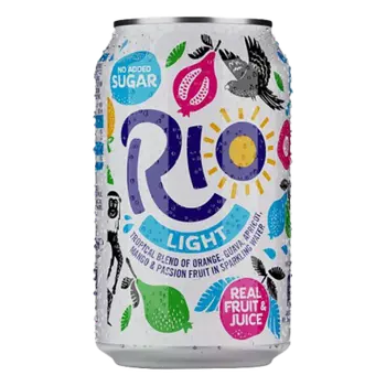 Rio Tropical Light Sparkling Water 330ml