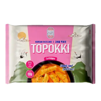 (جود سيئول كعكة الأرز الكورية توبوكي تراي كاربونارا 133جرام