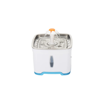 سيفن بيرد نافورة مياه اوتوماتيكية للقطط والكلاب من الستانلس ستيل 2.5لتر